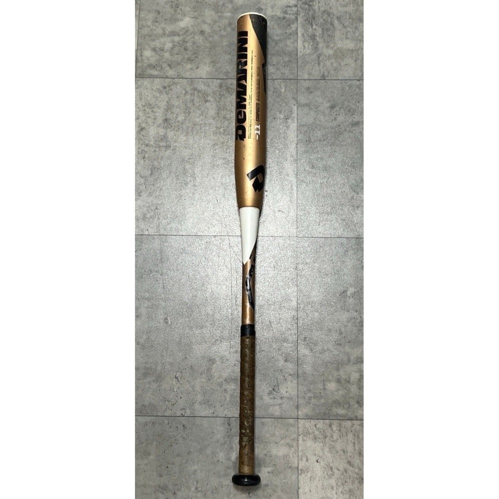 Kids Gold and White Baseball Bat - Youth Softball/Training